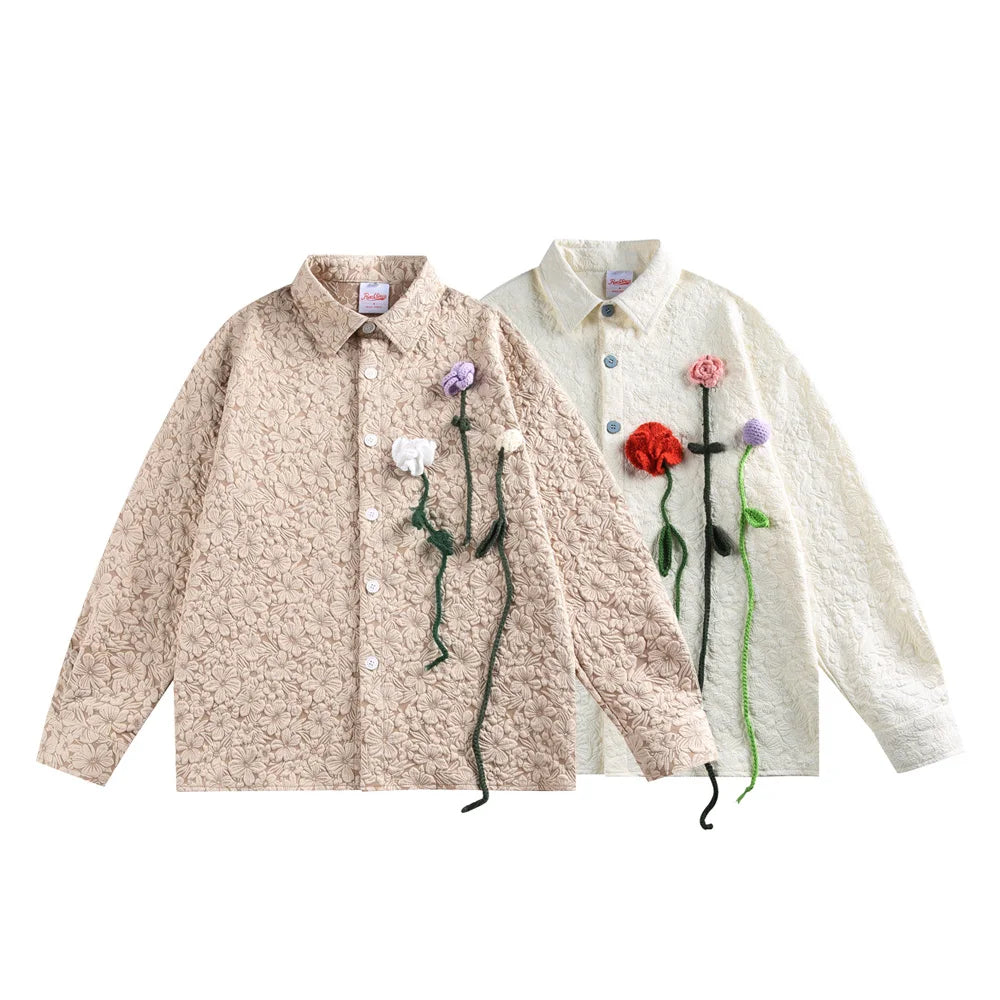 Mercer Crochet Bloom Shirt