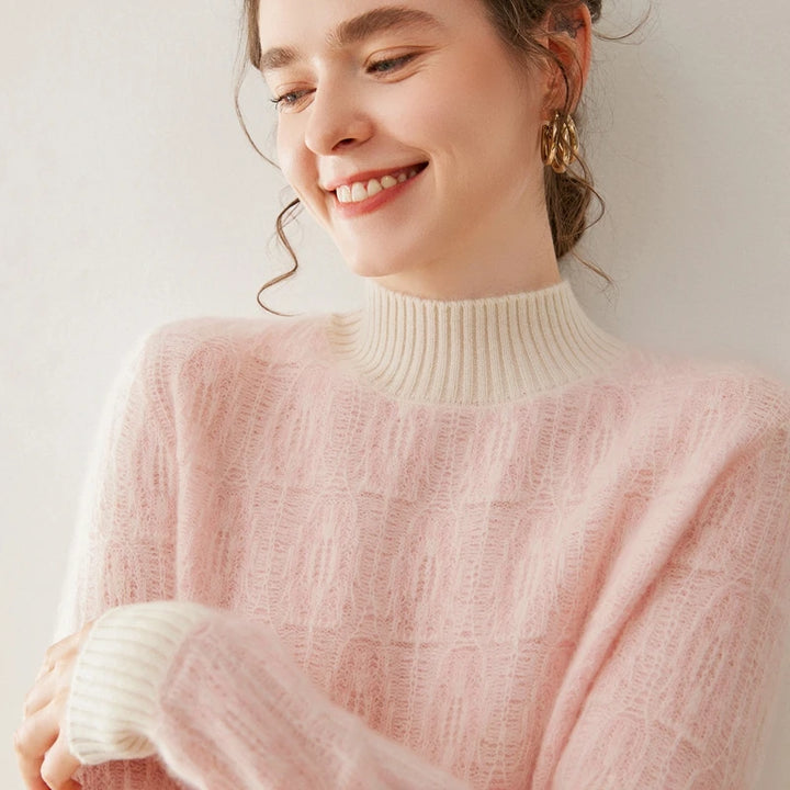 Cashmere Dream Jacquard Sweater