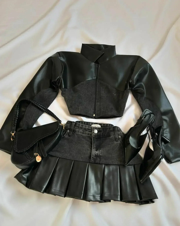 Olivia Klein Patchwork Set