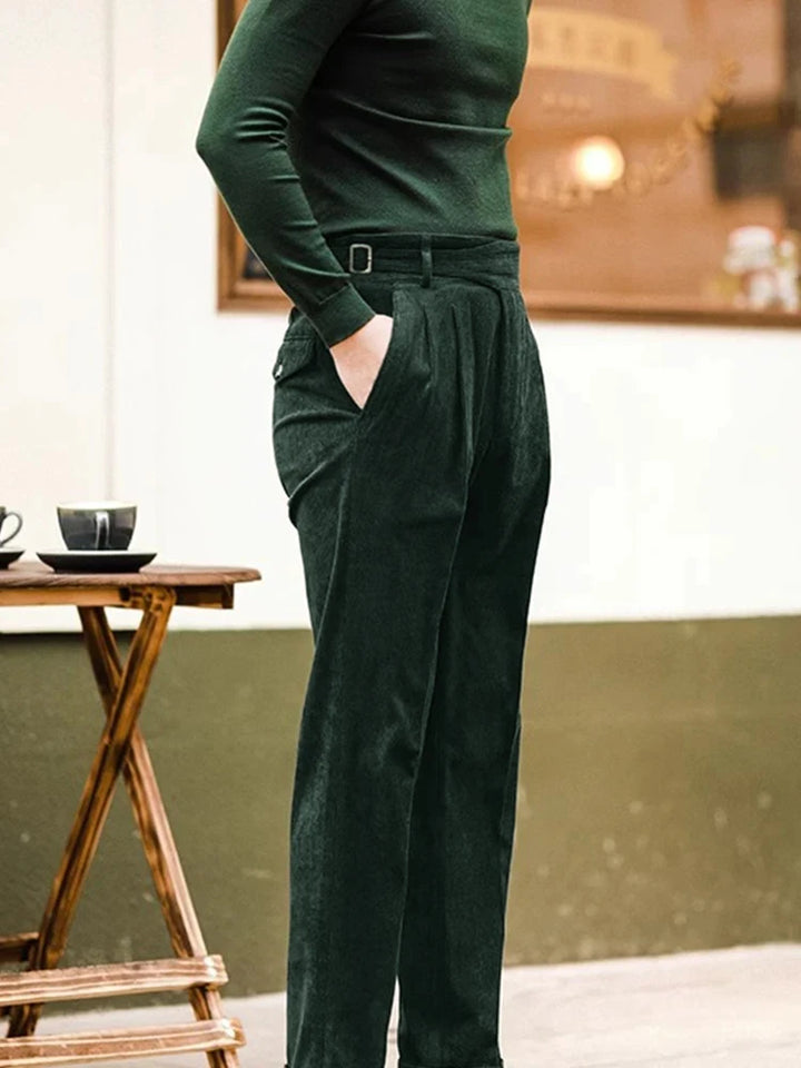 Capri Vintage Corduroy Trousers