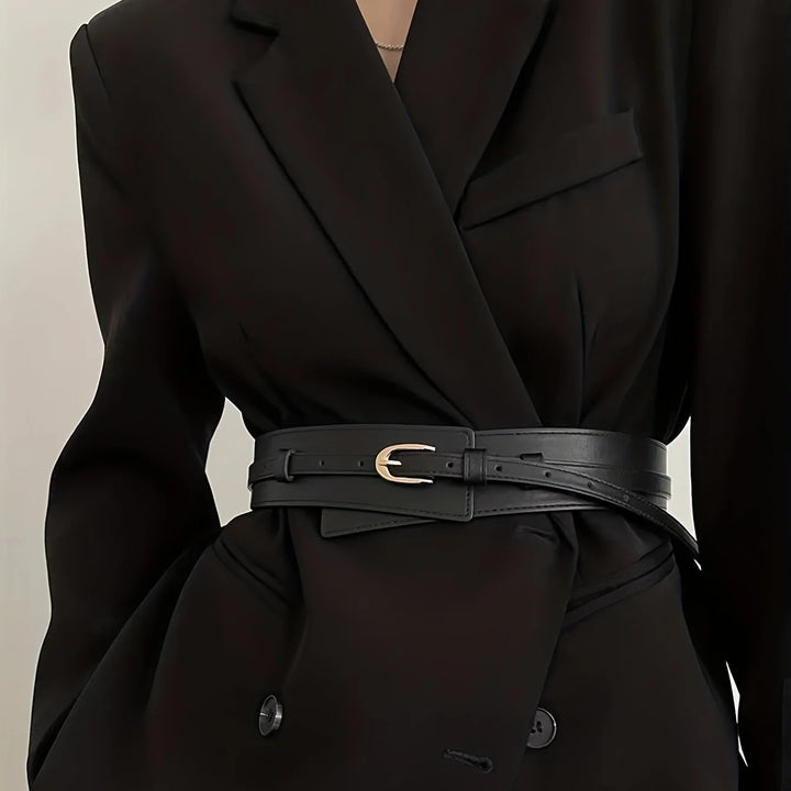 Celeste Twin-Buckle Cinch Belt