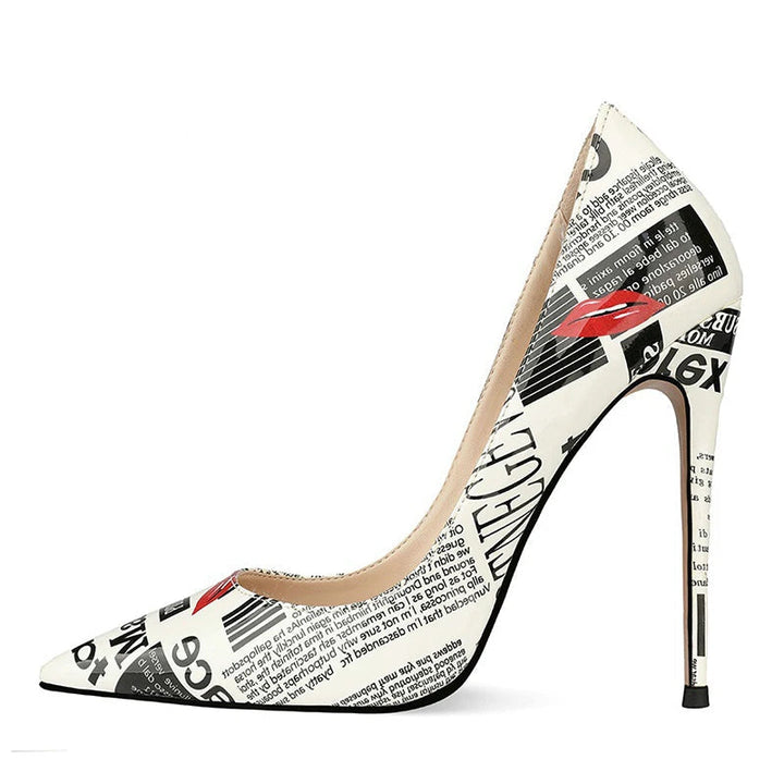 Rivista Newsprint Pumps