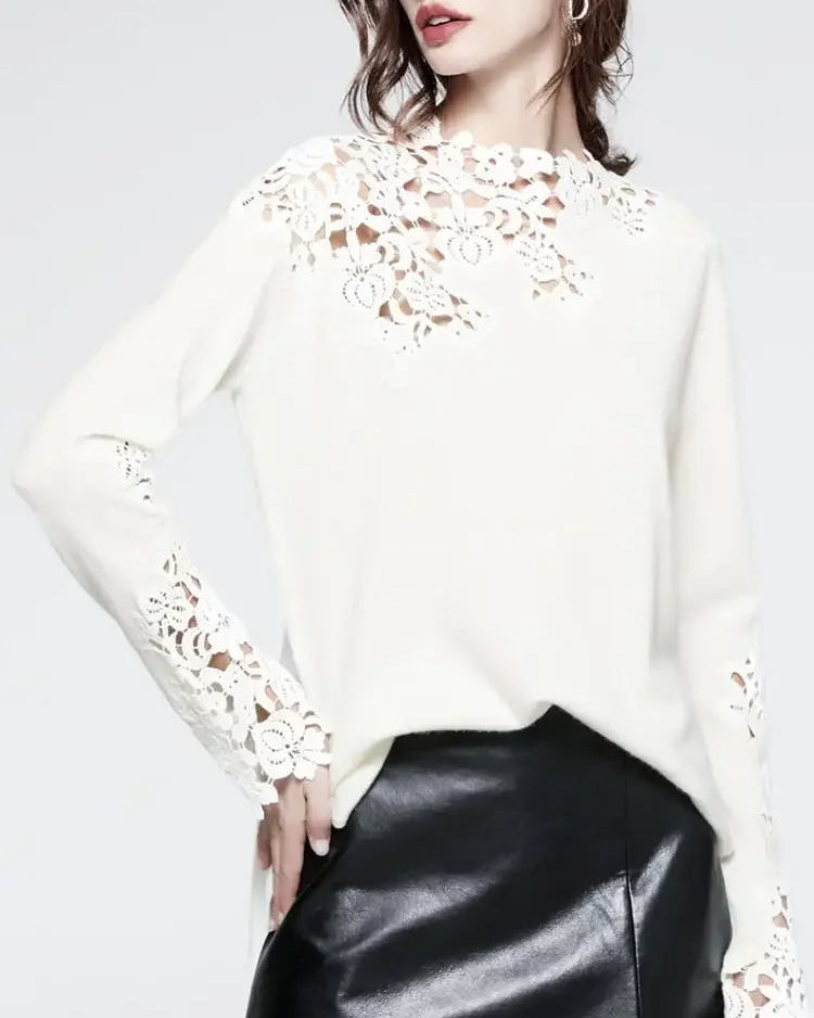 Lace Trace Top
