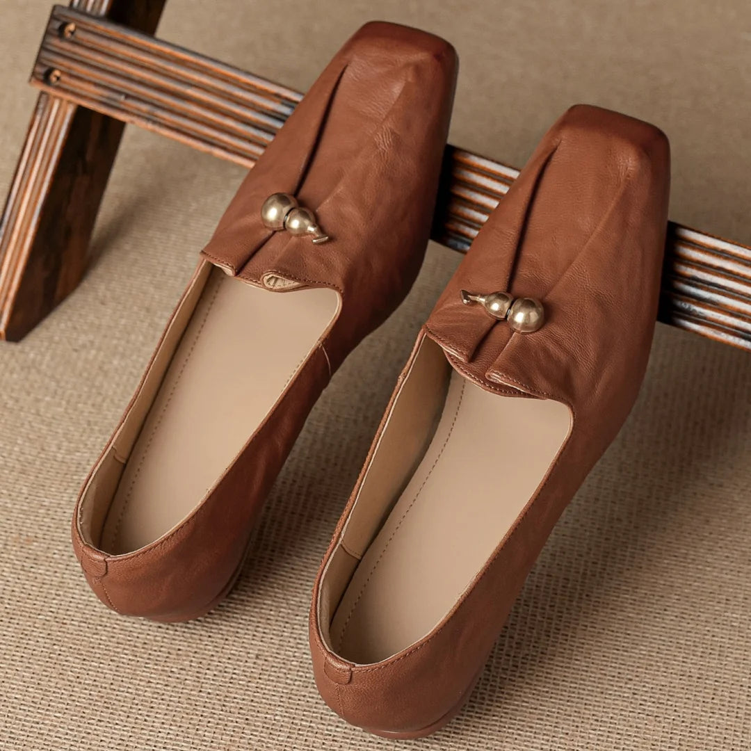 Orna Leather Loafers