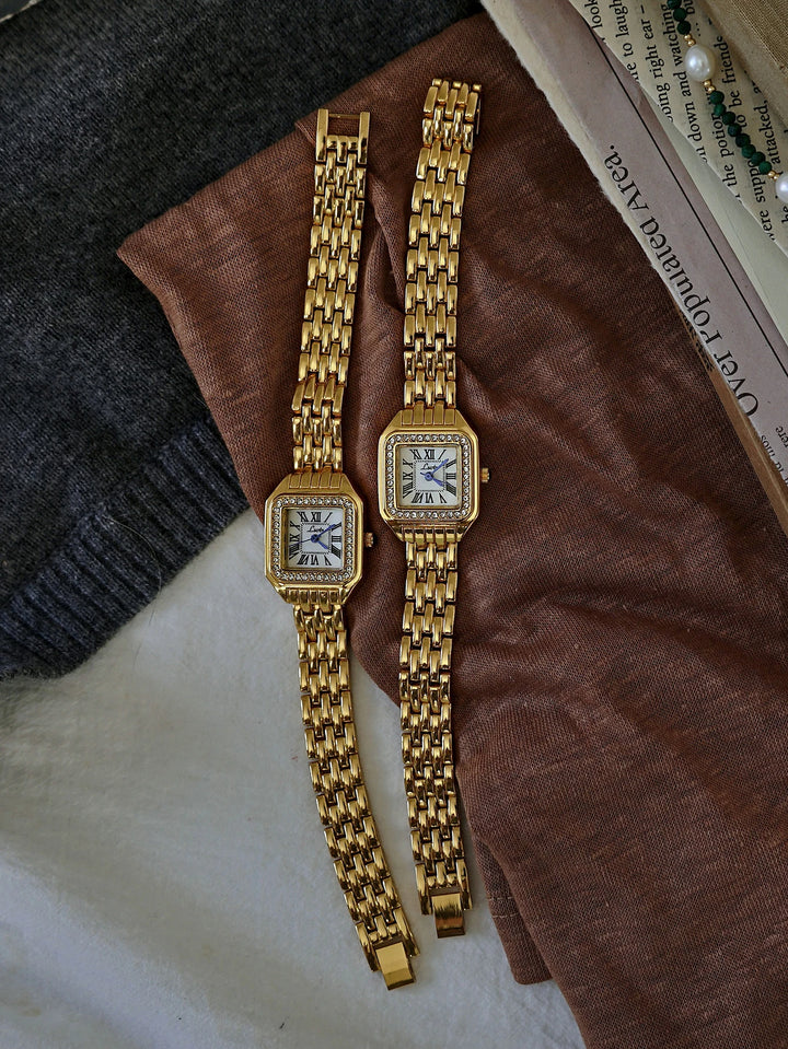 Lotus Square Watch