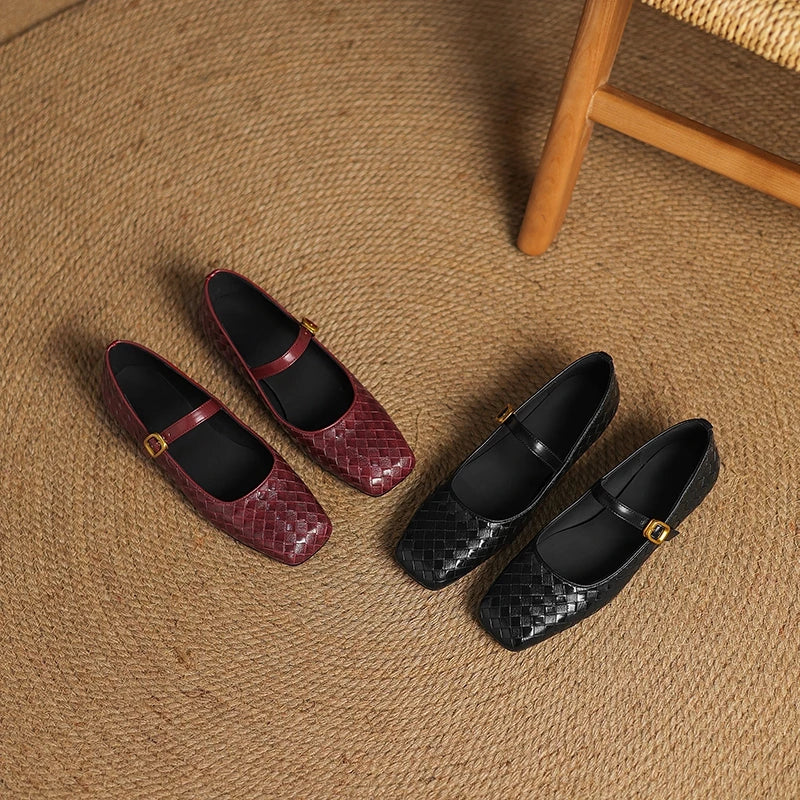 Milano Weave Flats