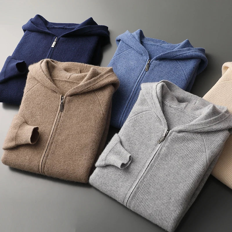 Mercer Merino Zip Hoodie