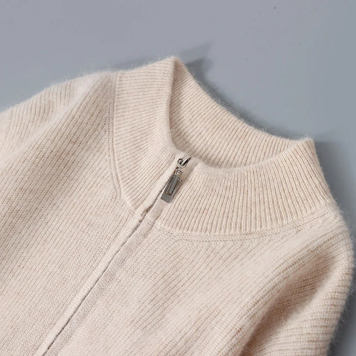 Carrick Cashmere Zip Up