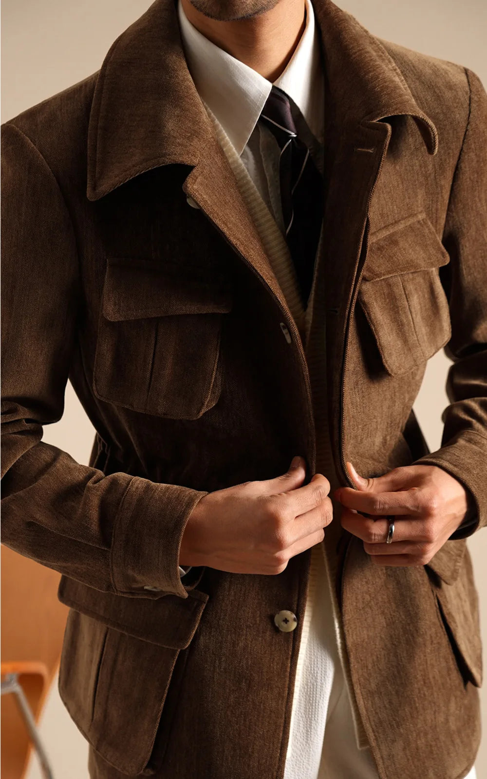 Vittorio Firenze Italian Wool Jacket