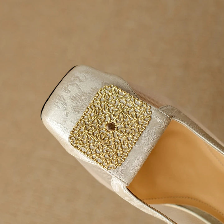 Veronese Mesh Slingbacks