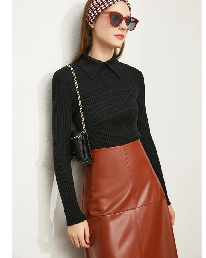 Blythe Ribbed Knit Polo