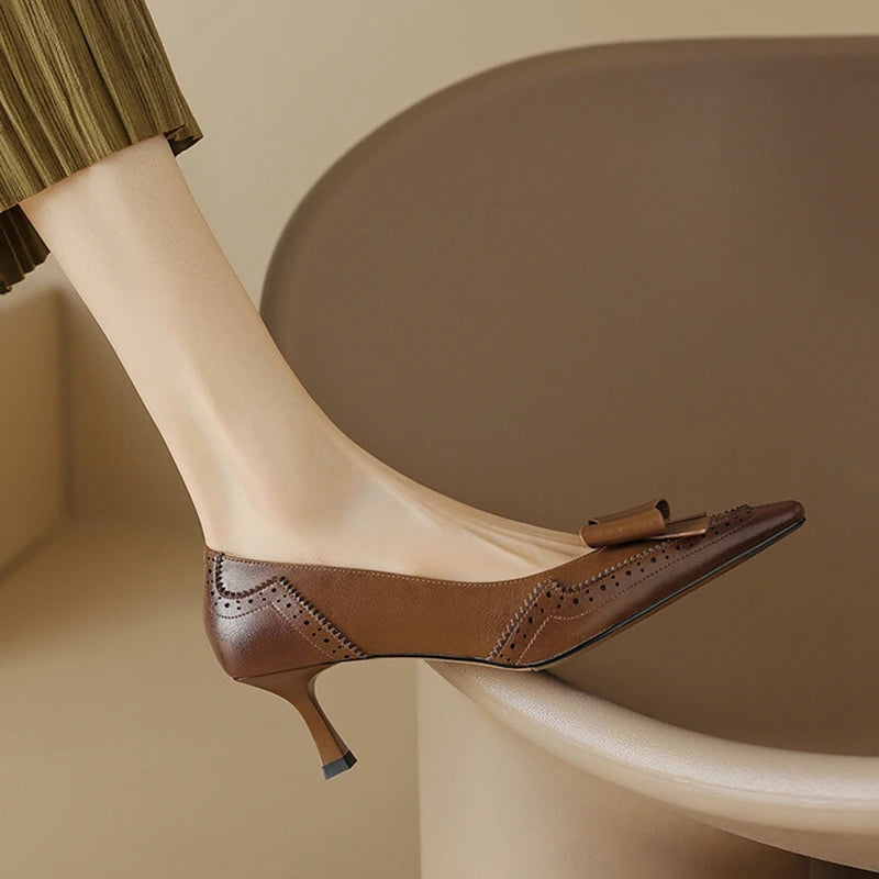 Amoura Brogue Pumps