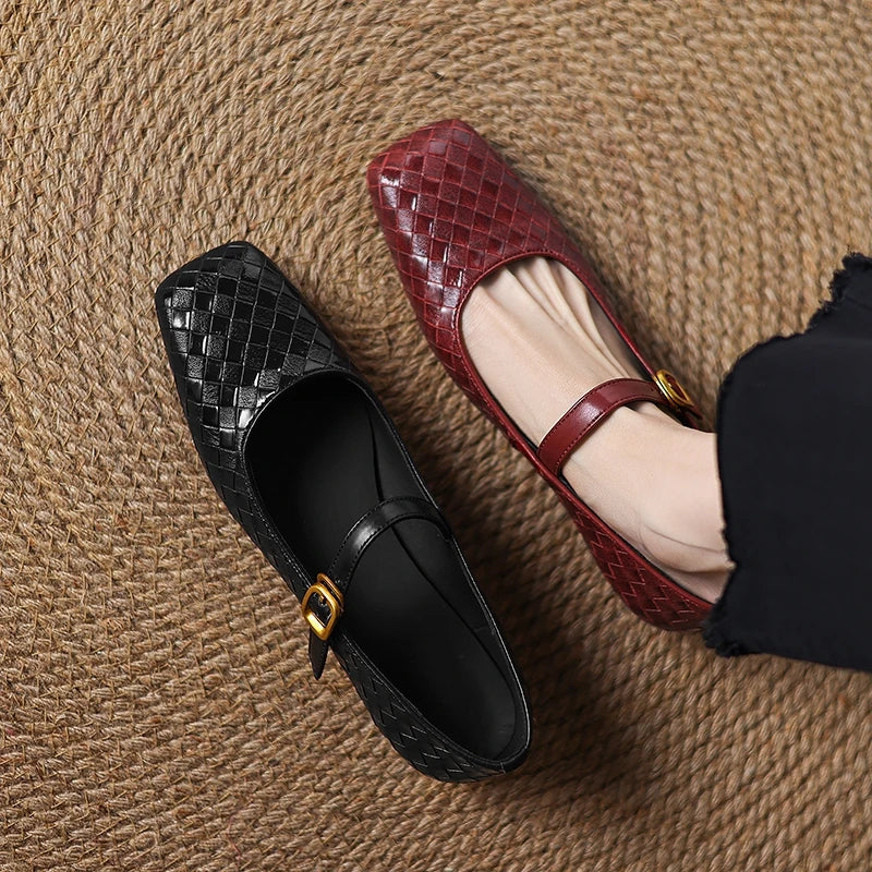 Milano Weave Flats