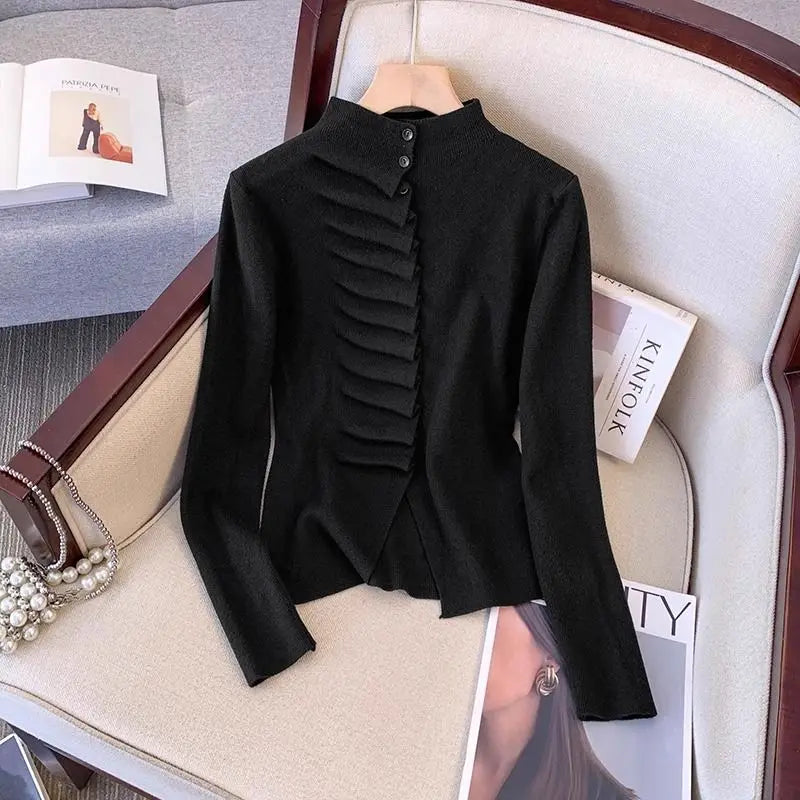 Scala Pleated Sweater
