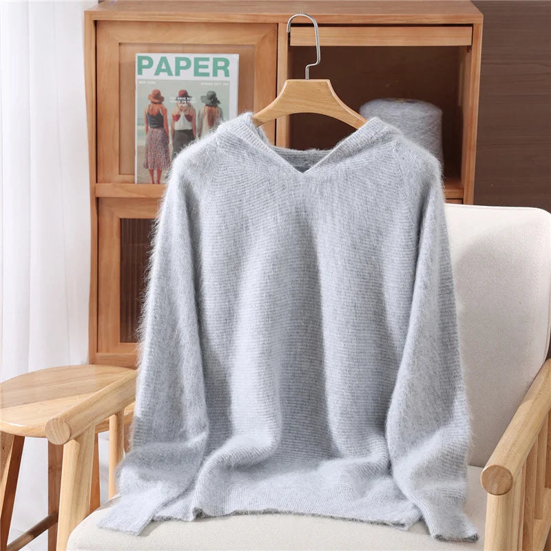 Cloudveil Mink Cashmere Hoodie