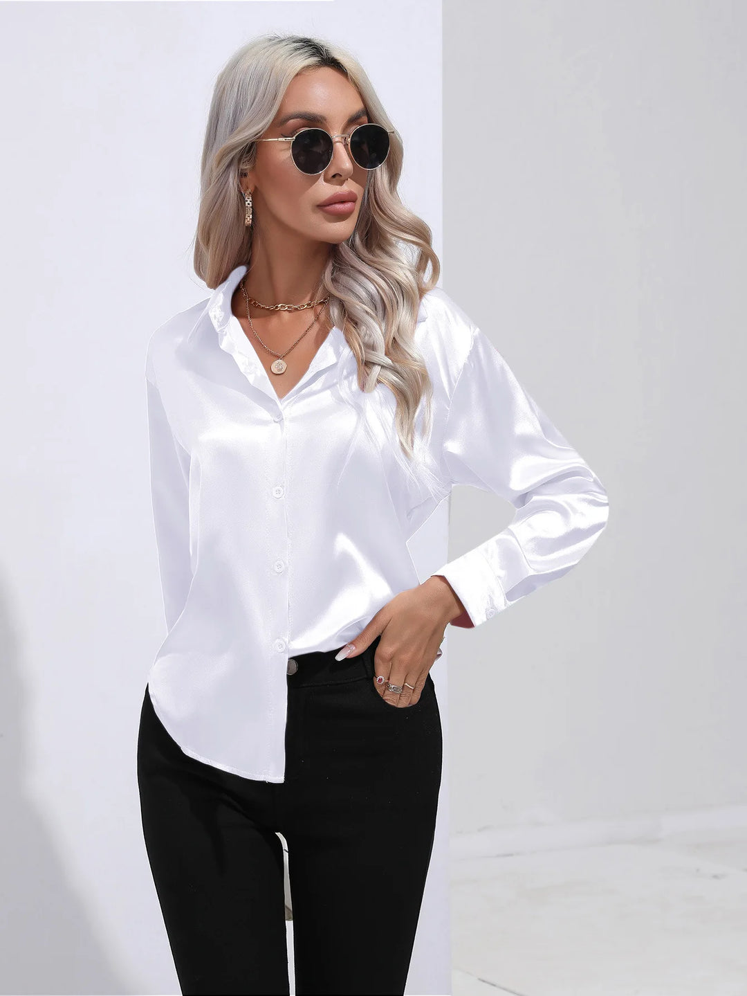 Sorella Satin Shirt