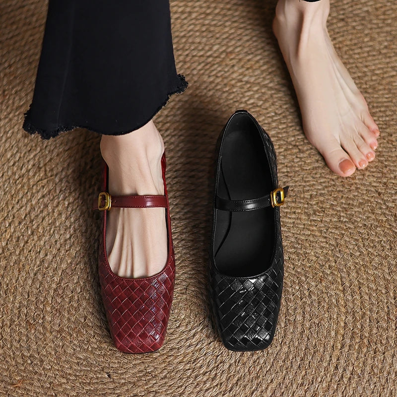 Milano Weave Flats
