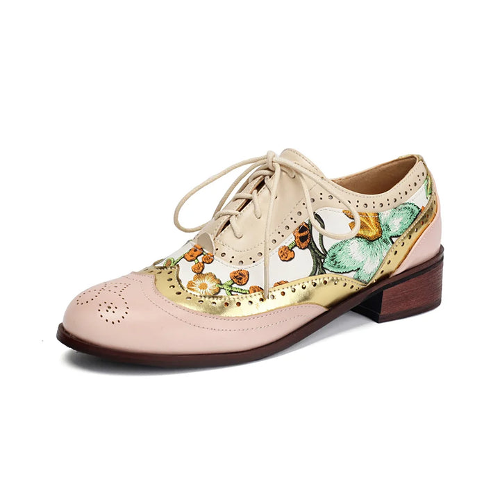 Elmhurst Floral Oxfords