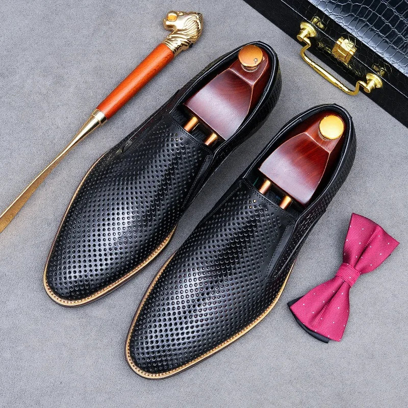 Perfora Leather Loafers