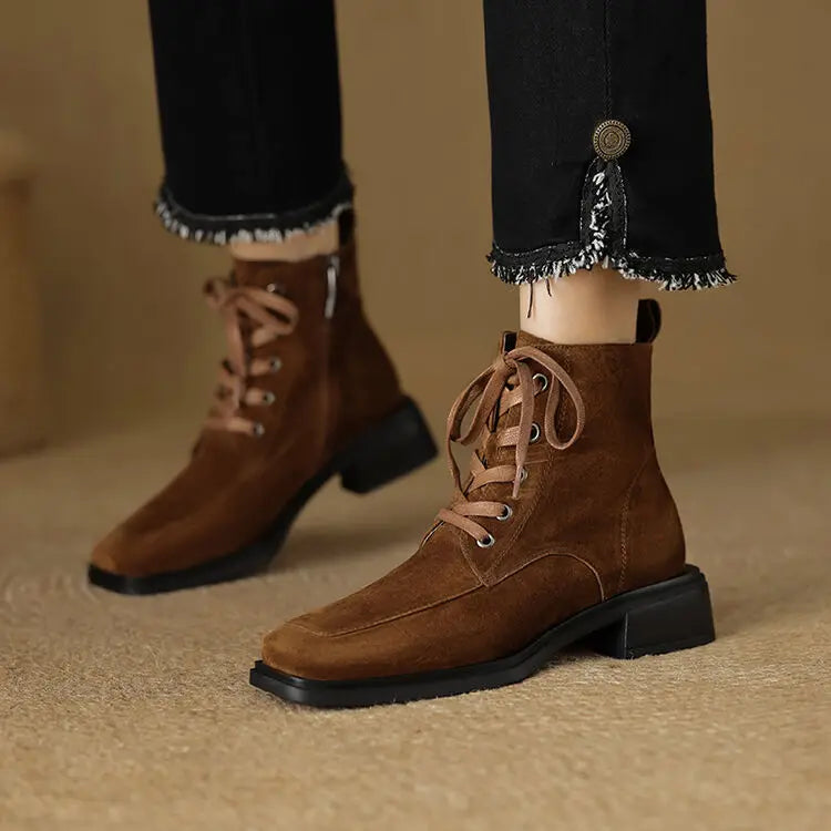 Legato Kid Suede Boots