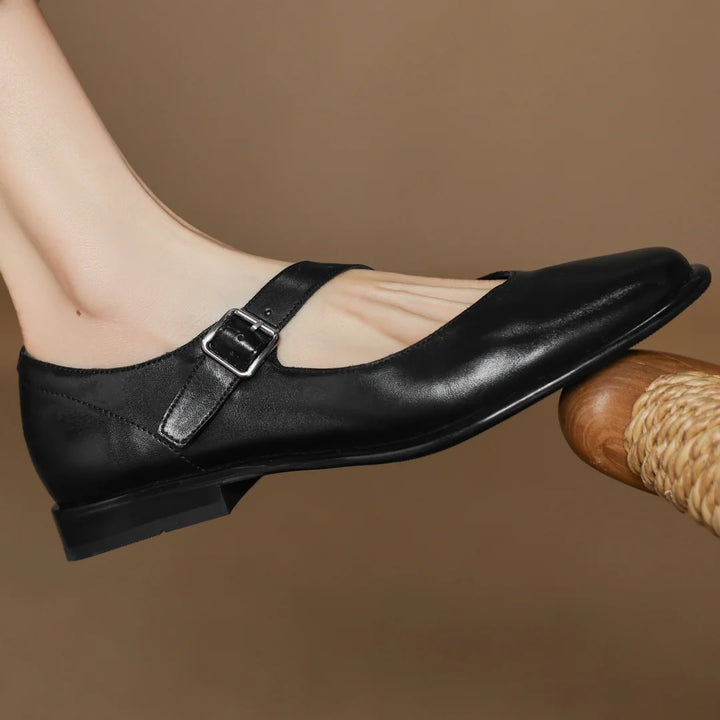 Formella Leather Flats