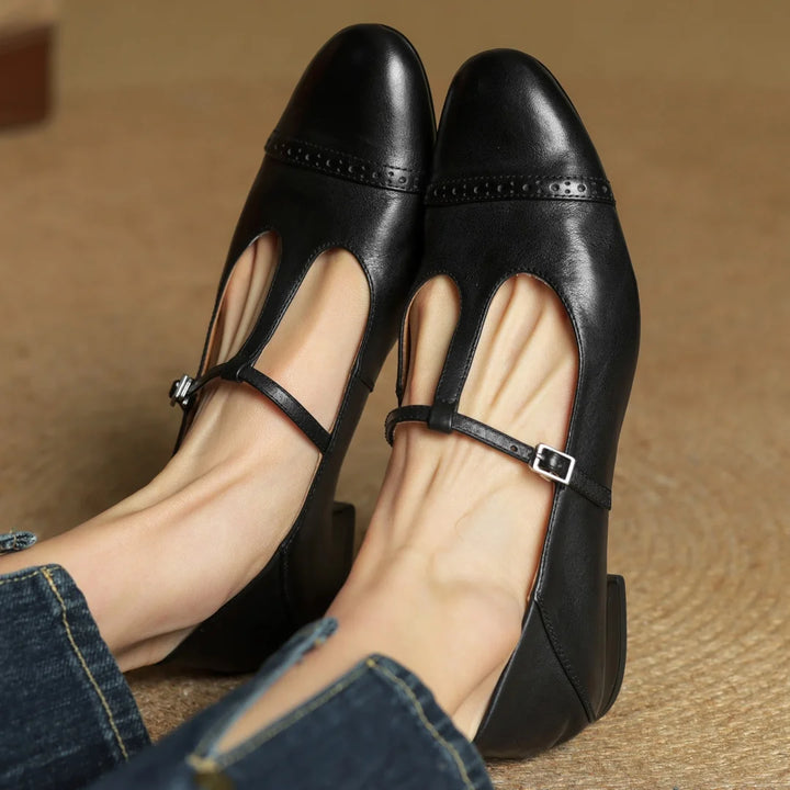 Belgrave Handmade Leather Flats