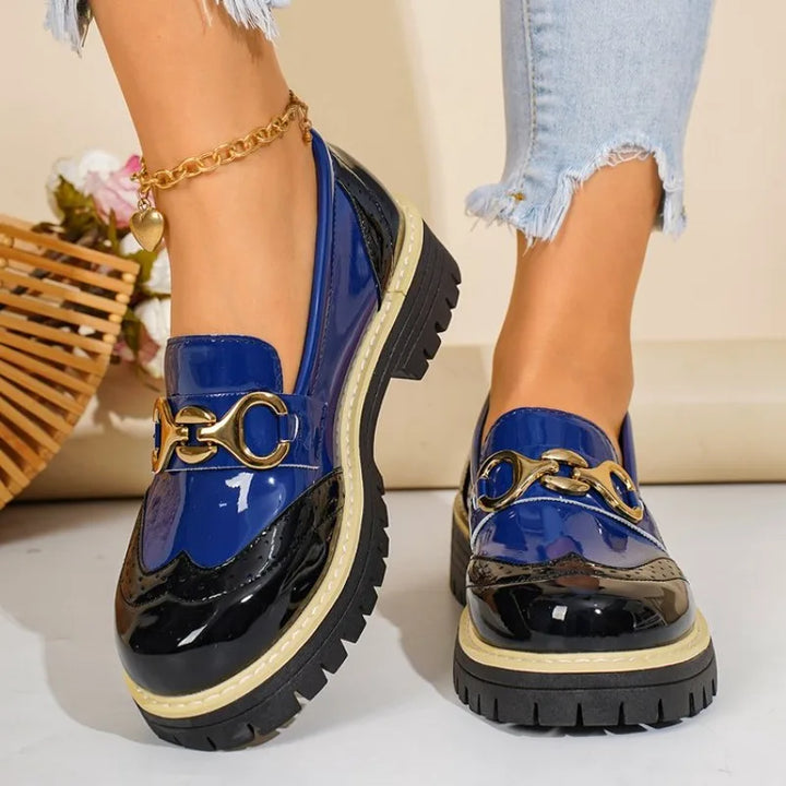 Bicolore Brogue Loafers