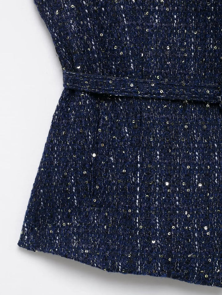 Delphine Tweed Vest