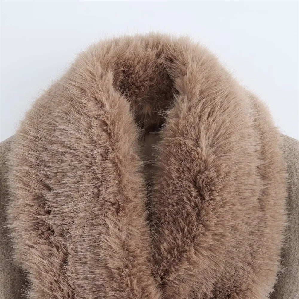 Rossa Belted Wrap Coat