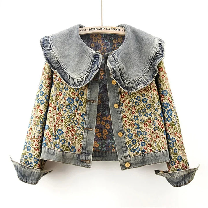 Giardino Jacquard Denim Jacket