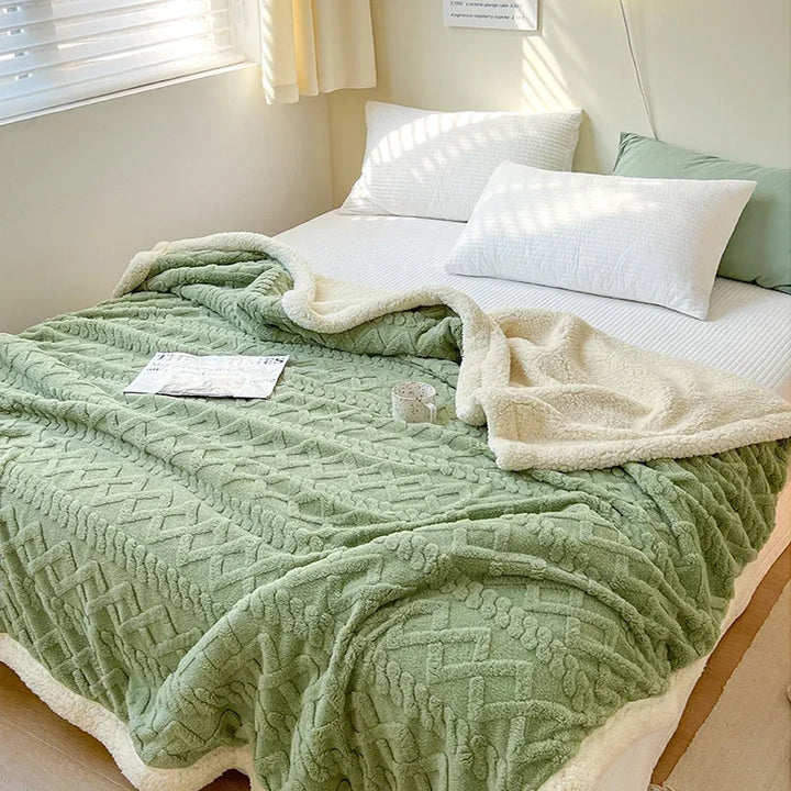 Marva Sherpa Blanket