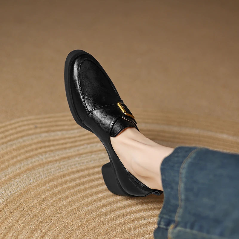 Bellamy Buckle Heels