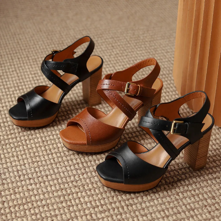 Carvelli Leather Sandals