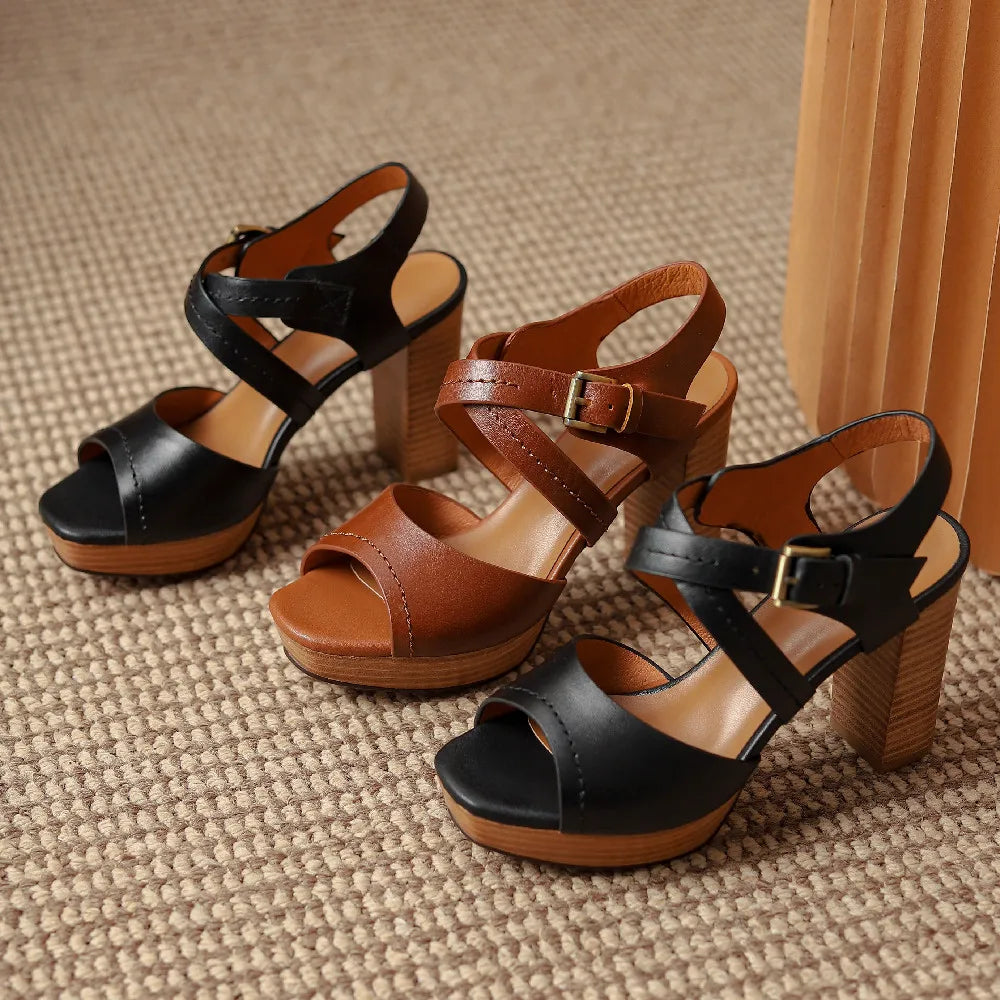 Imperia Leather Sandals