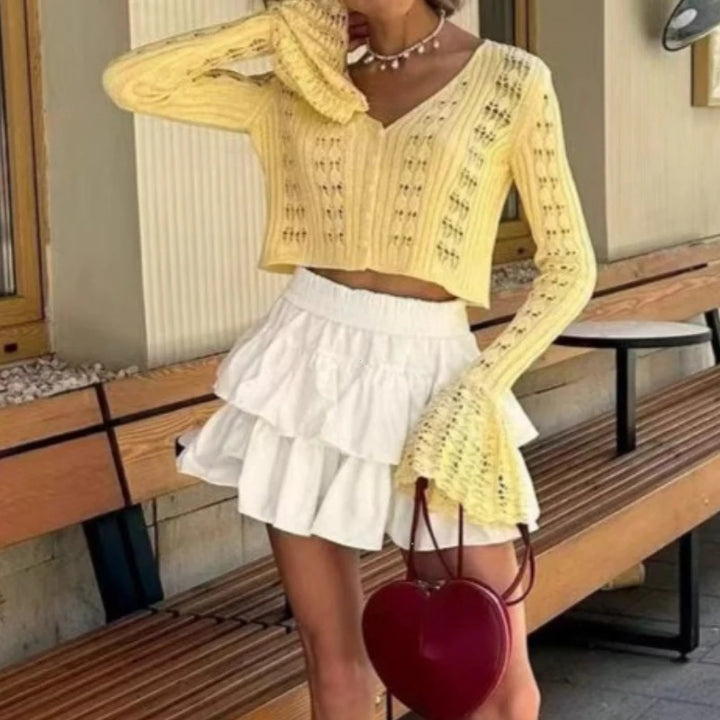 Lacey Crochet Cardigan