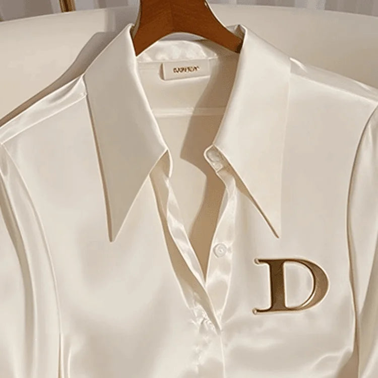 D’Or Signature Satin Shirt