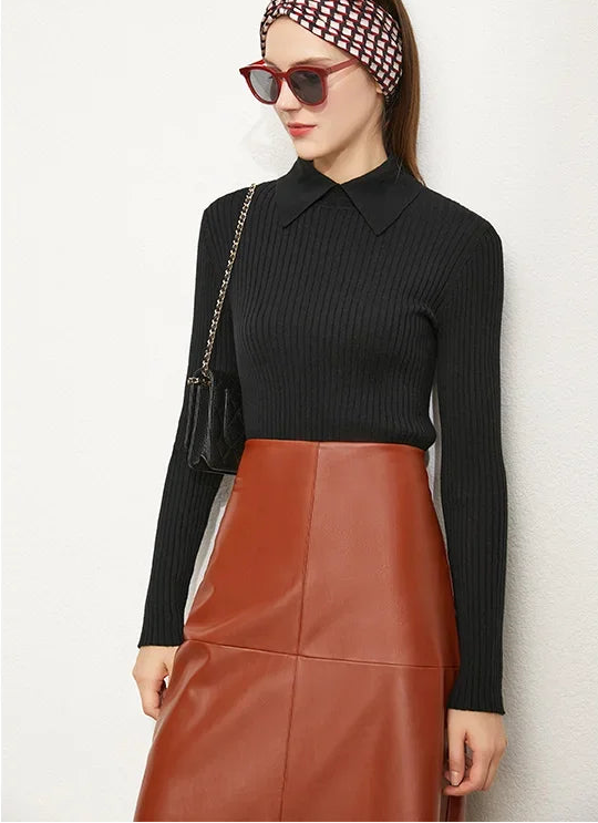 Blythe Ribbed Knit Polo