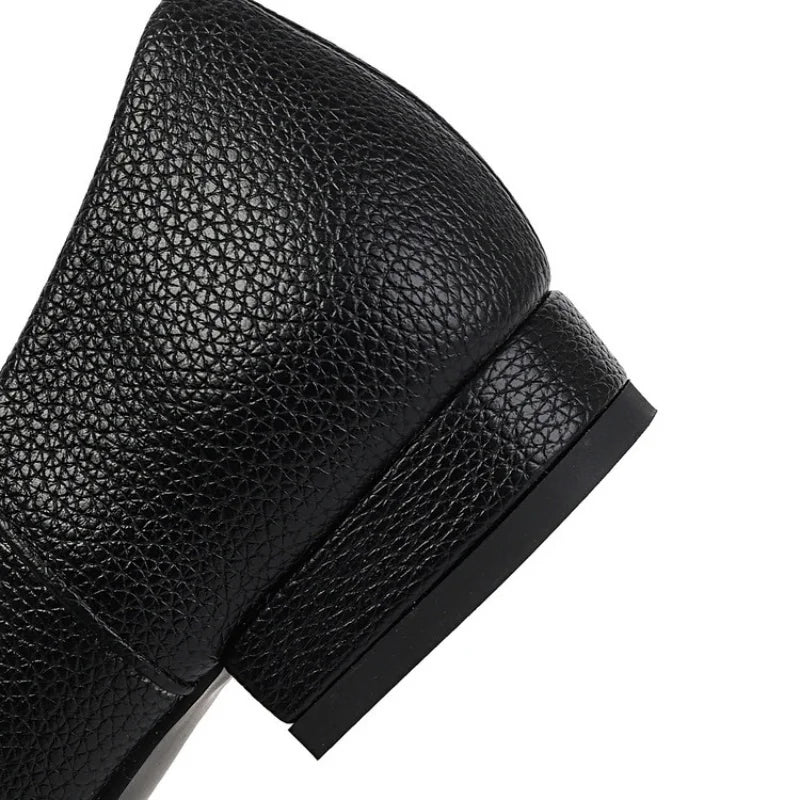 Semplicita Square-Toe Loafers