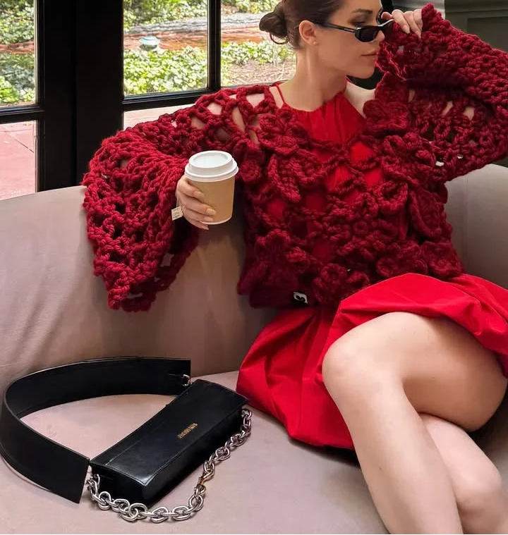 Rosetta Crochet Top