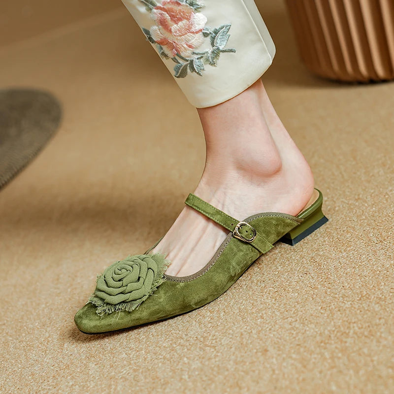 Rosabelle Leather Flats