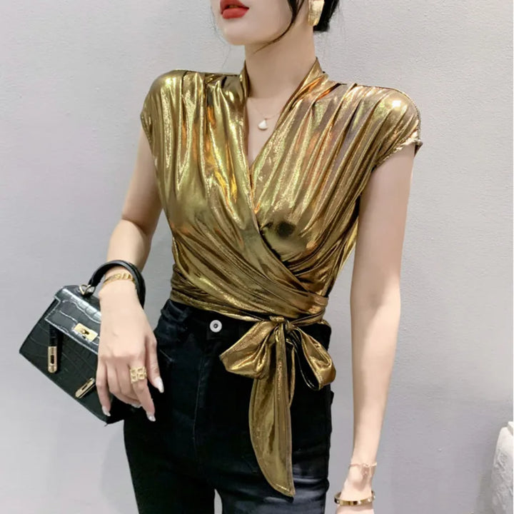 Liquid Drape Blouse