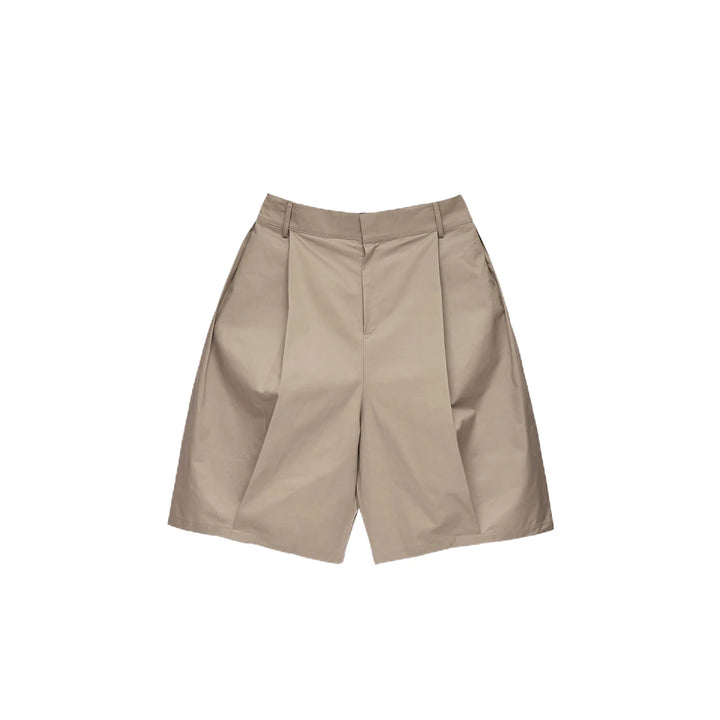 Saiko Pleated Wide-Leg Shorts