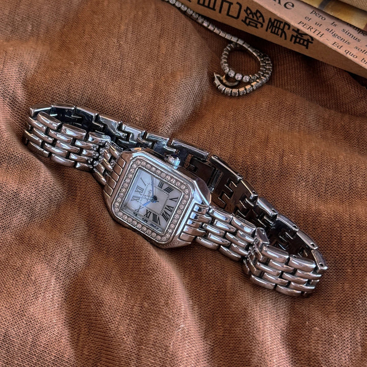 Lotus Square Watch