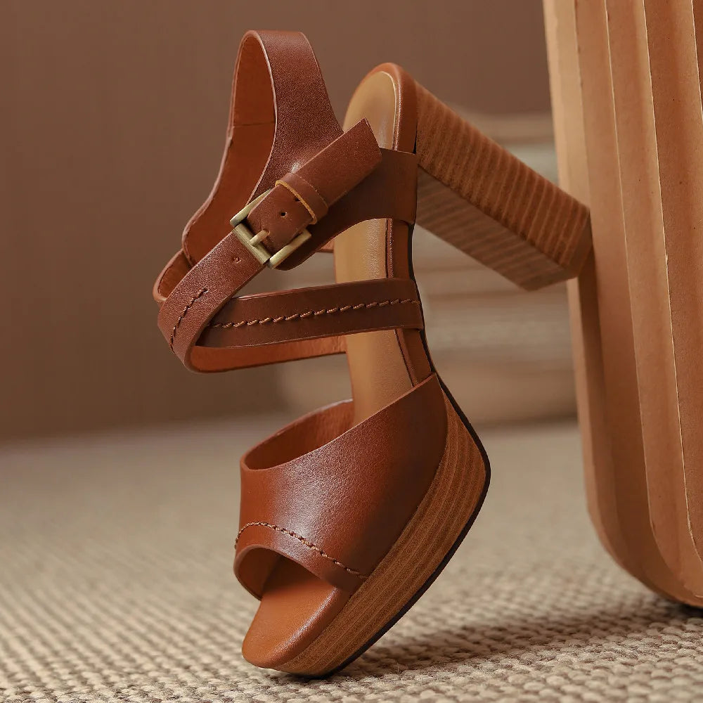 Carvelli Leather Sandals