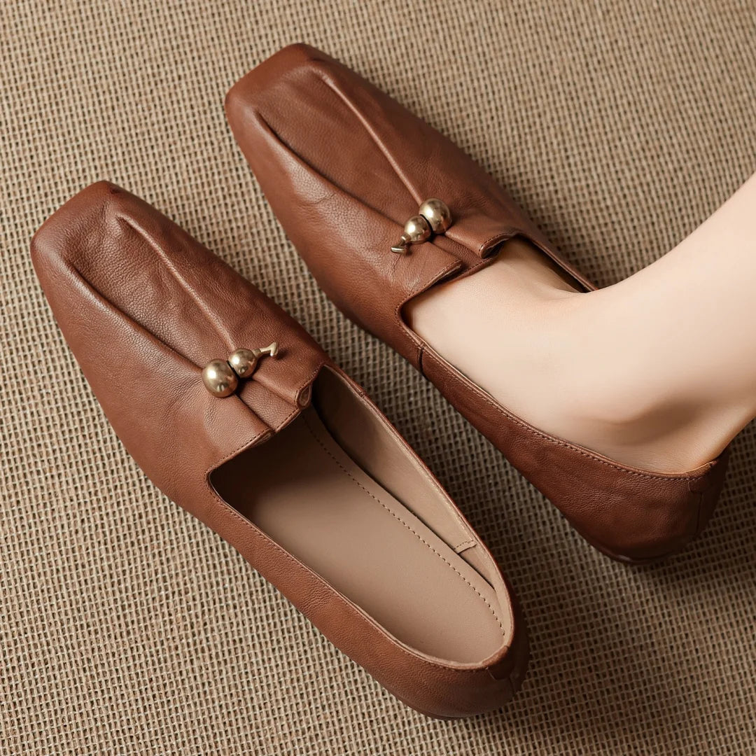 Orna Leather Loafers