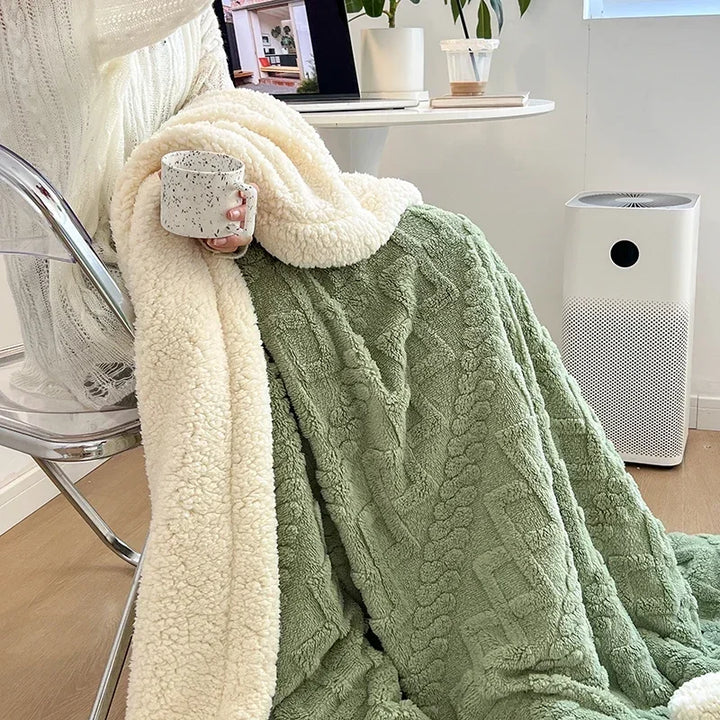 Marva Sherpa Blanket