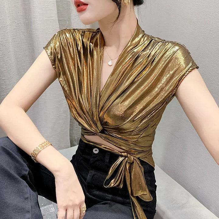 Liquid Drape Blouse