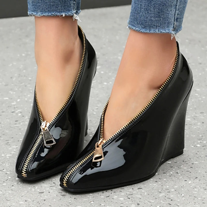 Zippra Wedge Pumps