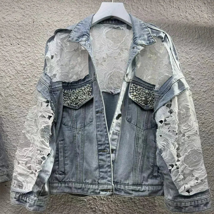 Luciana Lace Denim Jacket