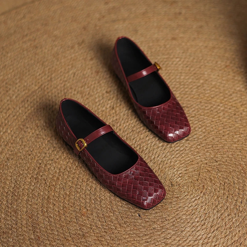 Milano Weave Flats